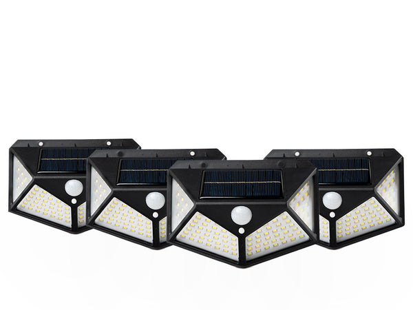 NEXSMART™ SOLDRIVEN LED–LAMPA FÖR UTOMHUSBRUK - 4 PACK