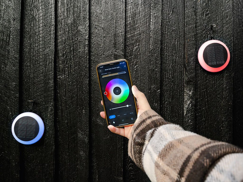 NEXSMART™ SMART UTESOLARLAMPA