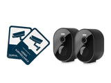 NEXSMART™ AIR5 BATTERY SURVEILLANCE CAMERA - 2-PACK STICKERS - 1