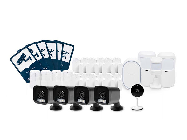 NEXSMART™ STORT SMART LARM PAKET MED KAMERA (100-200M2)