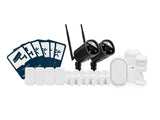 NEXSMART™ MELLAN SMART LARM PAKET MED KAMERA (50-100M2) - 1