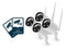 NEXSMART™ VISION5 PLUS 2K HD ÖVERVAKNINGSKAMERA - 4 PACK+KLISTERMÄRKE